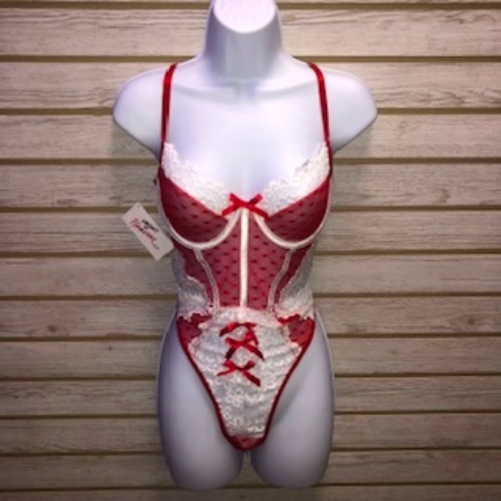 Holiday Bow Teddy Lingerie